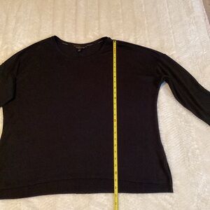 Women’s Black Banana Republic XLpullover Rayon Blend Shirt Top